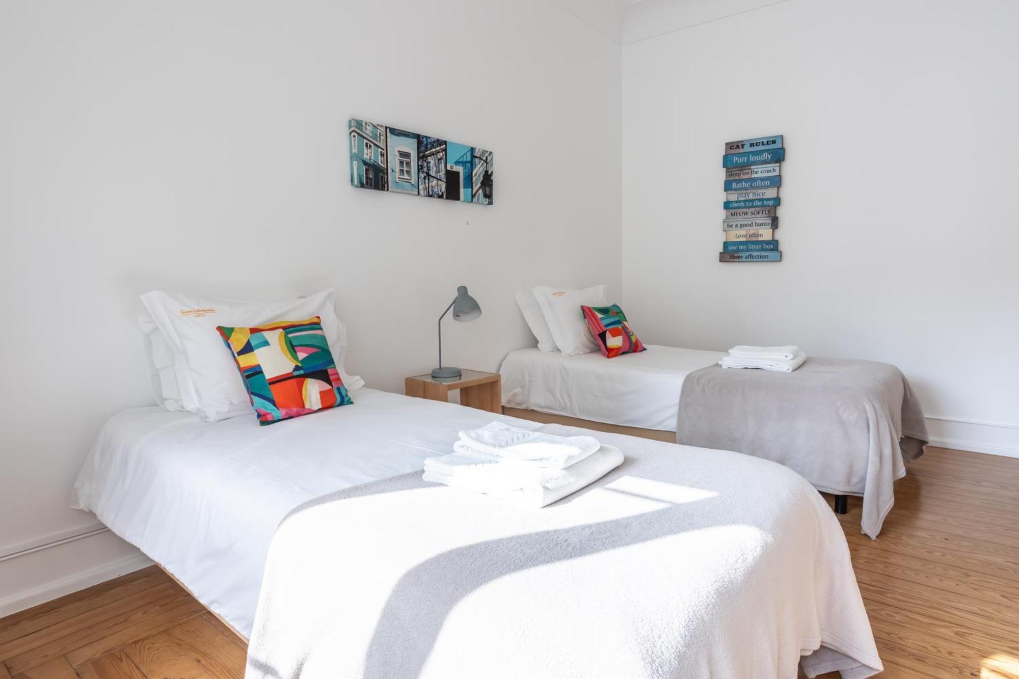 Appartement 140m² 4 Slaapkamer, 2 Privé Badkamer In Sao Joao De Deus